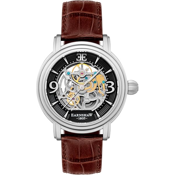 EARNSHAW 自動巻き時計 8011 Thomas Earnshaw Longcase Automatic Laurel Gold – Watches.com